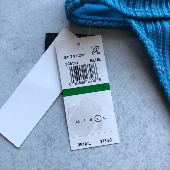 Salt & Cove Two Piece Bikini Set Blue - Picture 8 of 10